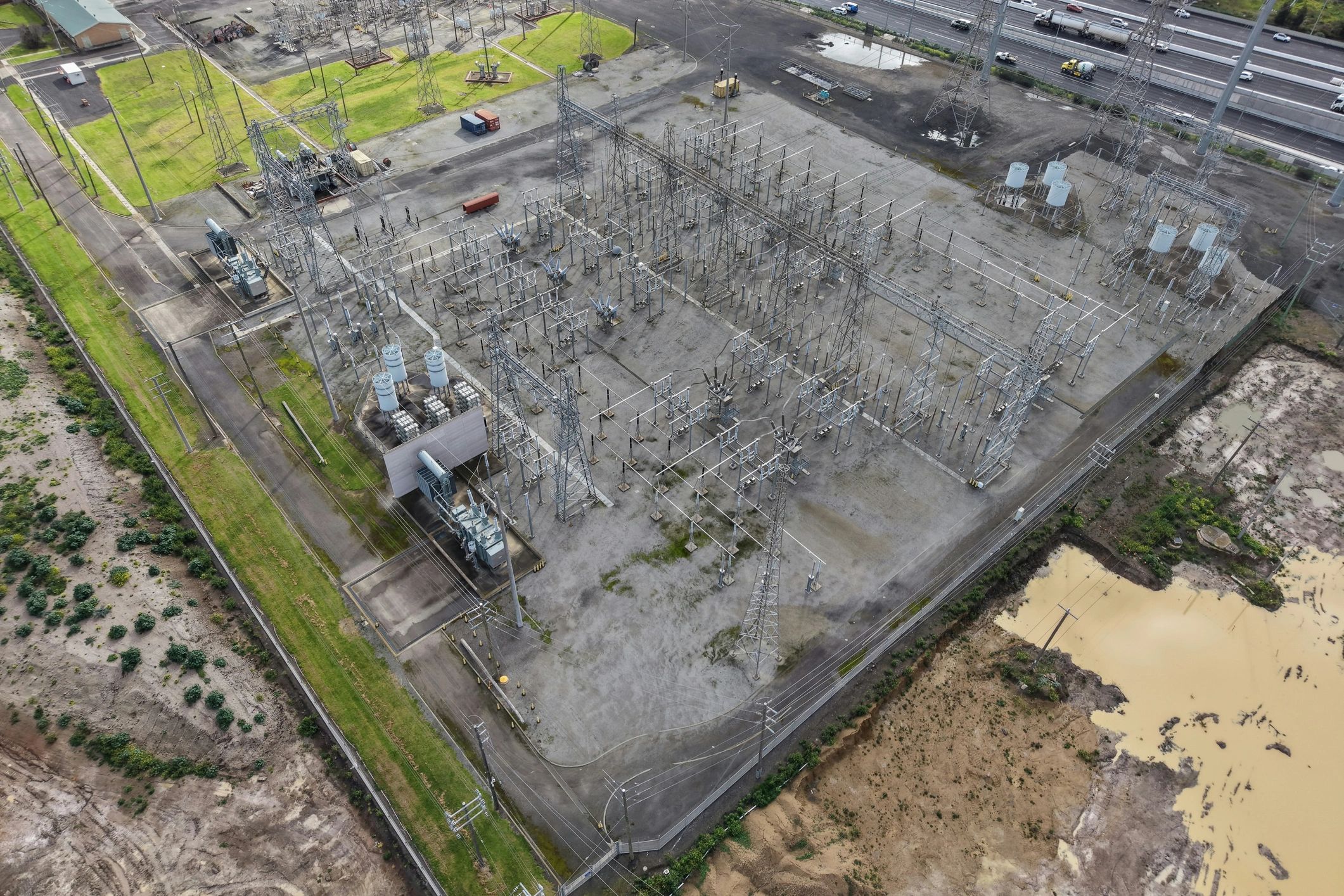 Electrical substation and transmission infrastructure